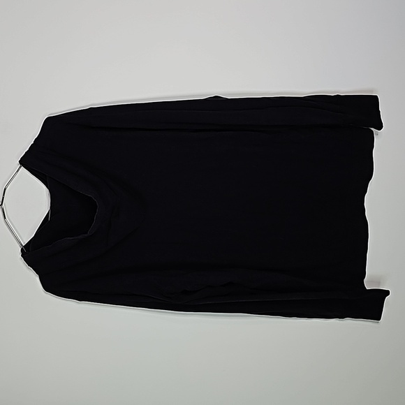 American Eagle Outfitters Black Hoodie with White Logo - Picture 5 of 7